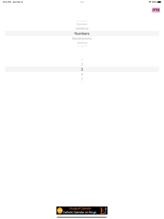 Tangkapan skrin English Tamil Catholic Bible iPad 