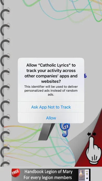 Captures d'écran de Tamil Catholic Song Book