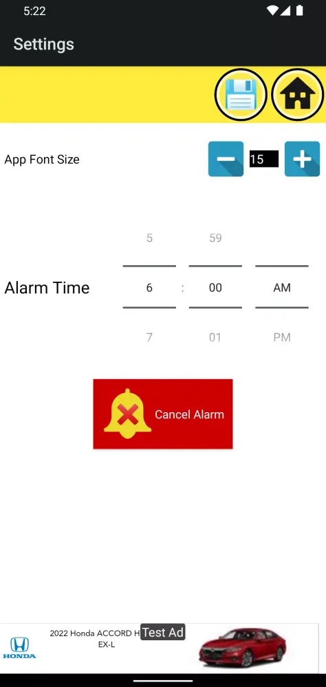 ภาพหน้าจอของ Catholic Liturgical Calendar