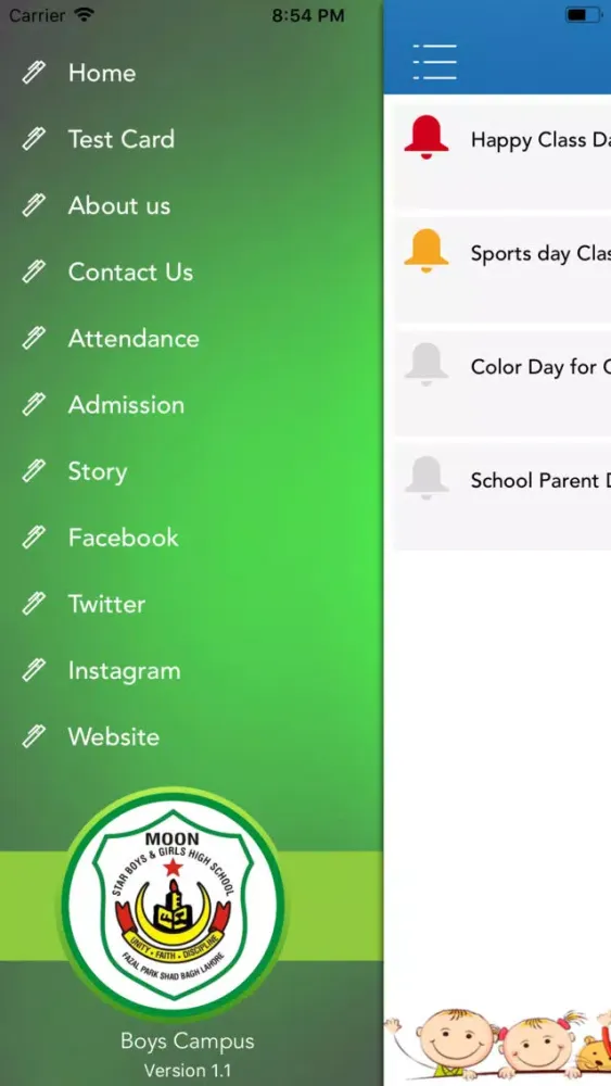 Moon Star High School স্ক্রিনশট