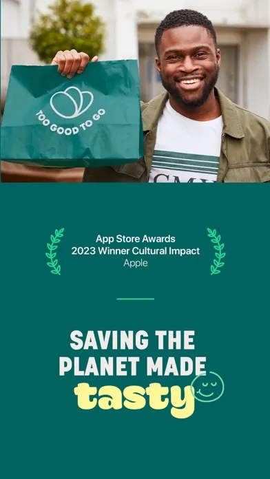 Capturas de tela do Too Good To Go: End Food Waste