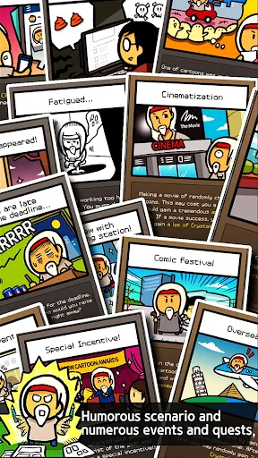 ภาพหน้าจอของ Offline Tap tap cartoonist - C
