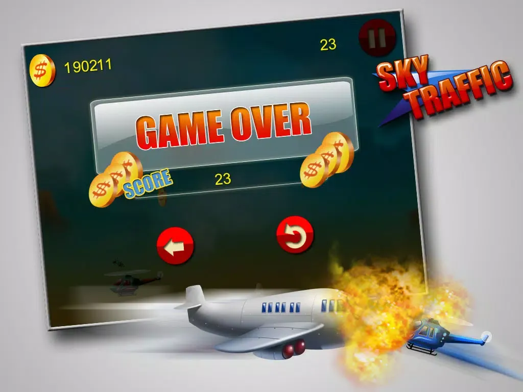 Captures d'écran de Sky Traffic - Daredevil Helicopter Flight in Busy Sky (Free Game) iPad 