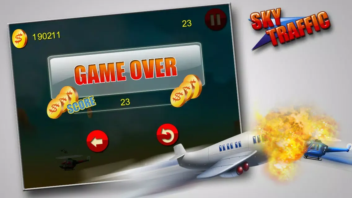Captures d'écran de Sky Traffic - Daredevil Helicopter Flight in Busy Sky (Free Game)