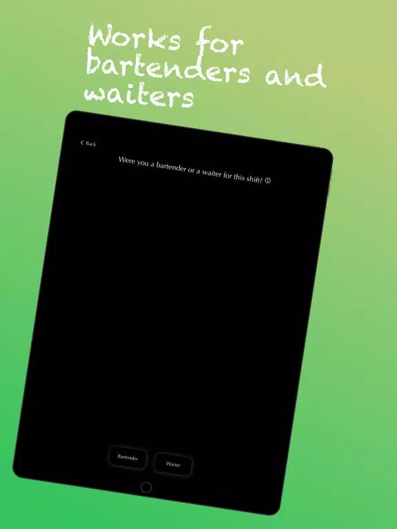 Tip Out: Tip Pool Allocator iPad  Ekran Görüntüleri