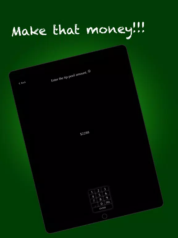 Tip Out: Tip Pool Allocator iPad  Ekran Görüntüleri