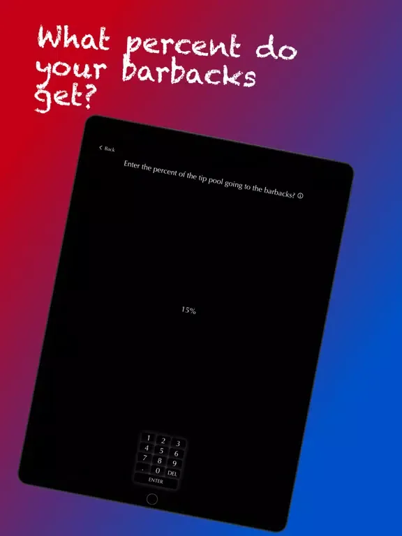 Tip Out: Tip Pool Allocator iPad  Screenshots