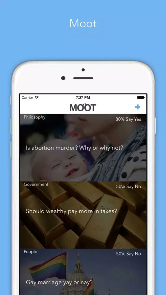ภาพหน้าจอของ Moot - Social Debate Platform