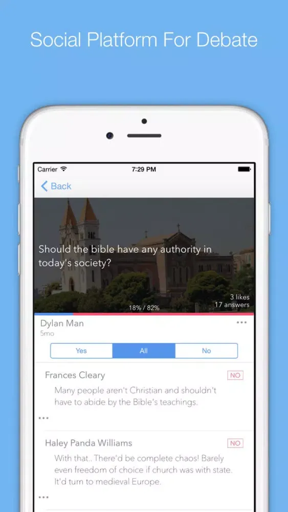 ภาพหน้าจอของ Moot - Social Debate Platform