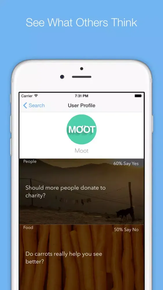 ภาพหน้าจอของ Moot - Social Debate Platform