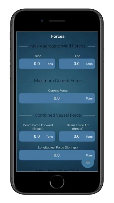 Shipmove Mooring Analysis Screenshots