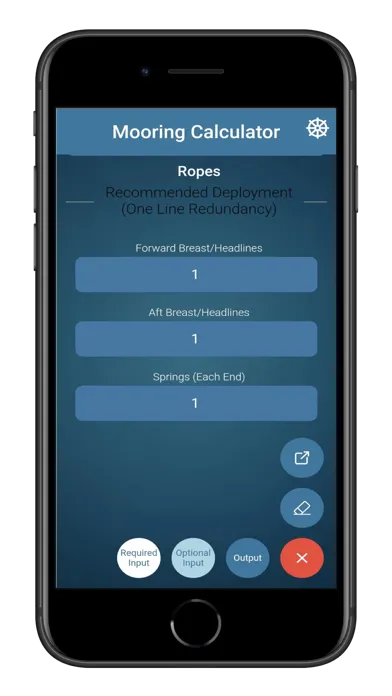 Shipmove Mooring Analysis Screenshots