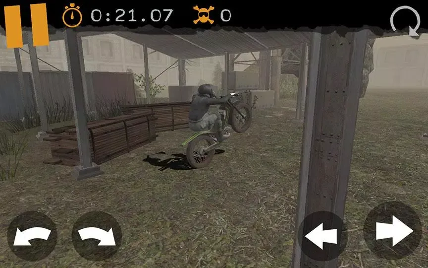 ภาพหน้าจอของ Motorbike Racing