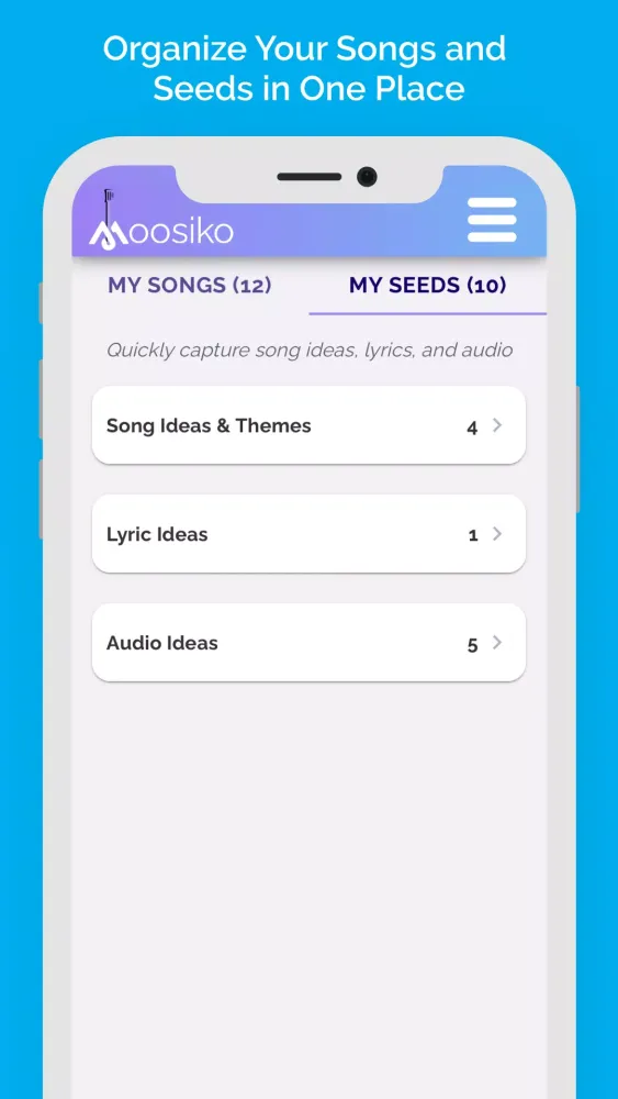 Скриншоты Songwriting Notebook