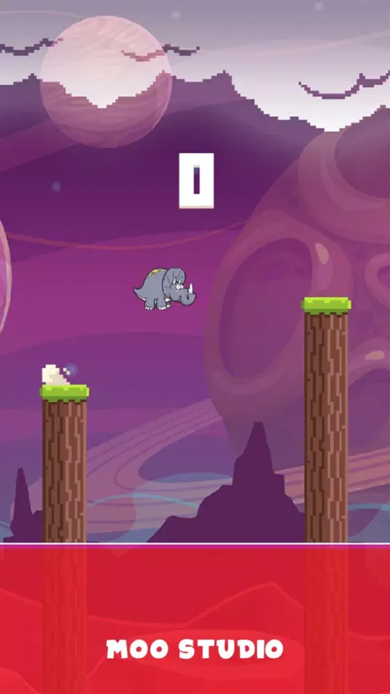 Tangkapan skrin Dino Jump Dinosaur Endless Run