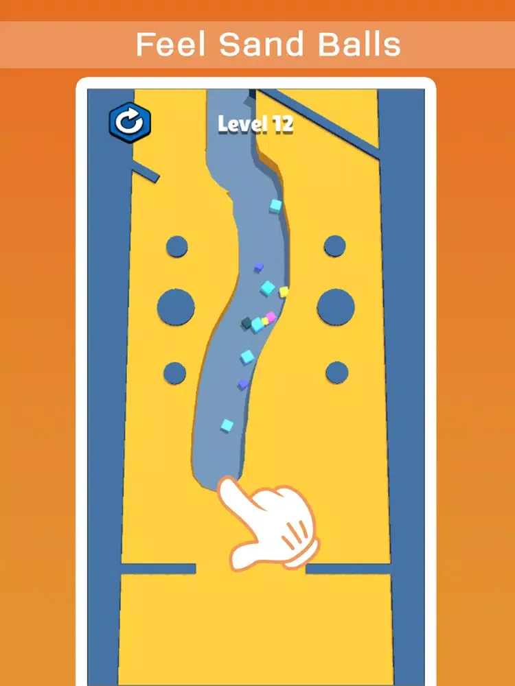 Capturas de tela do Feel Sand Balls iPad 