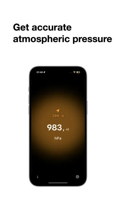 Zrzuty ekranu BaroWatch - Weather station