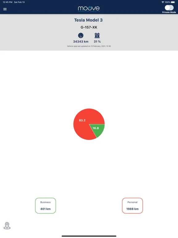 MooveTrips iPad  스크린샷