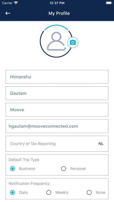 MooveTrips 스크린샷