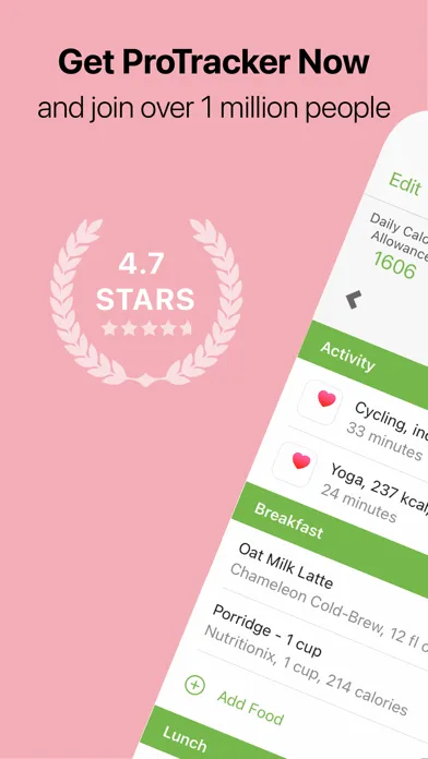 MooveFit Calorie, Keto Counter Screenshots