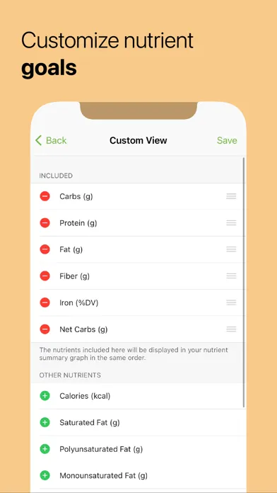 MooveFit Calorie, Keto Counter Screenshots