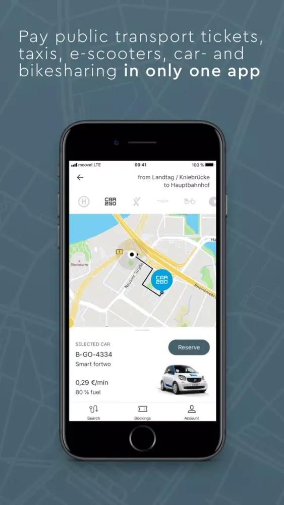 Zrzuty ekranu Mobil in Düsseldorf