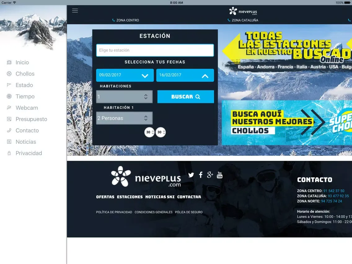 Nieveplus iPad  স্ক্রিনশট