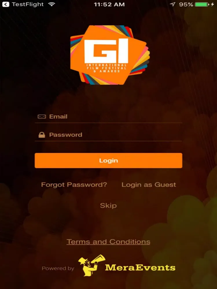 GIIFFA International Film Festival Awards iPad  Screenshots