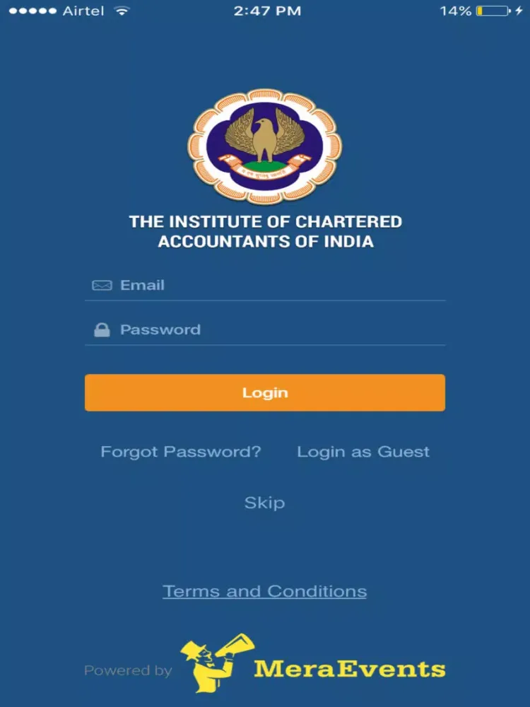 ICAI Pune iPad  스크린샷
