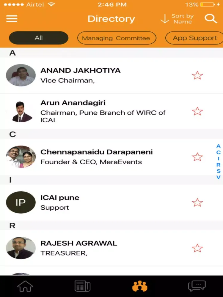ICAI Pune iPad  스크린샷
