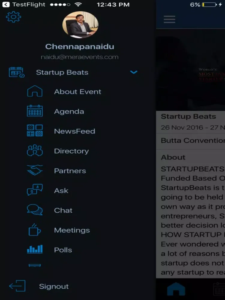 Captures d'écran de Startup Beats iPad 