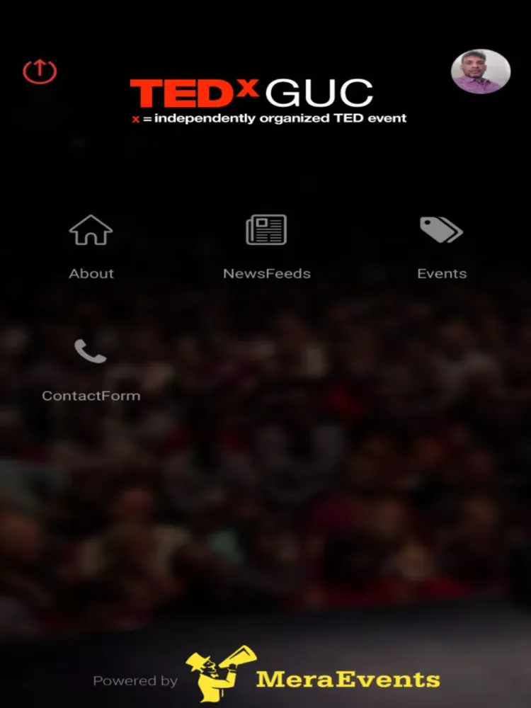 TEDxGUC iPad  سکرین شاٹس