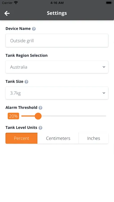 BMPRO SmartSense Screenshots