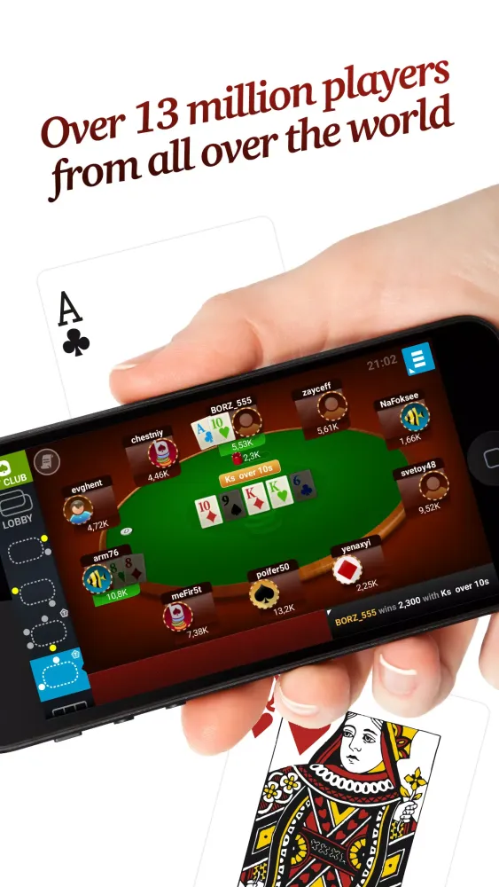 Mobile Poker Club .NET Screenshots