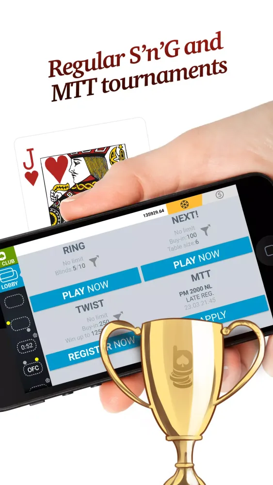 Mobile Poker Club .NET Screenshots