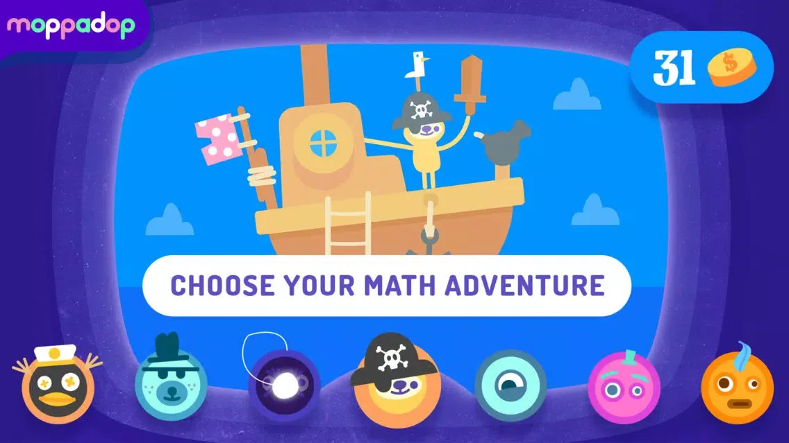 ภาพหน้าจอของ Moppa Maths: Counting for kids