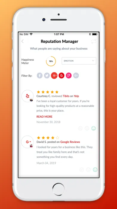 ReviewRev Screenshots