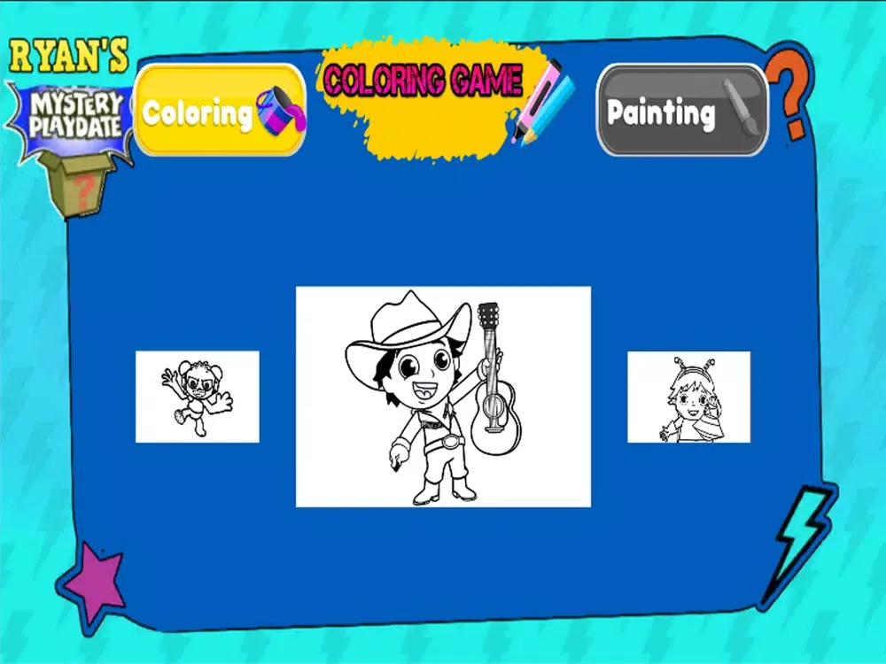 Скриншоты Ryan's coloring toy iPad 