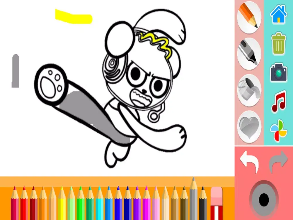 Скриншоты Ryan's coloring toy iPad 