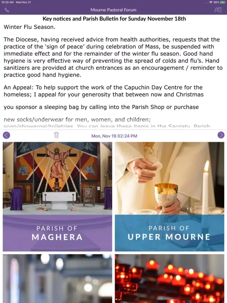 Capturas de pantalla de Mourne Pastoral Forum iPad 