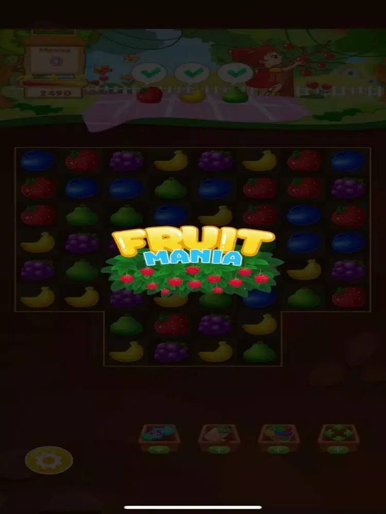 Ảnh chụp màn hình của New Fruit Mania 2021 iPad 