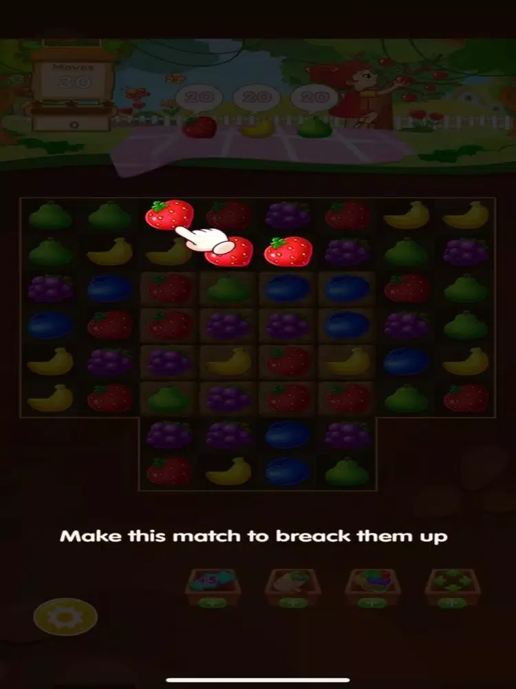 Ảnh chụp màn hình của New Fruit Mania 2021 iPad 