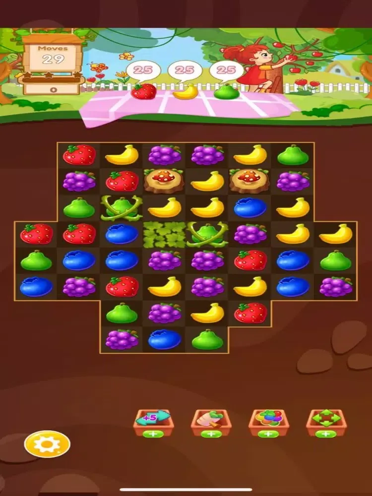 Ảnh chụp màn hình của New Fruit Mania 2021 iPad 