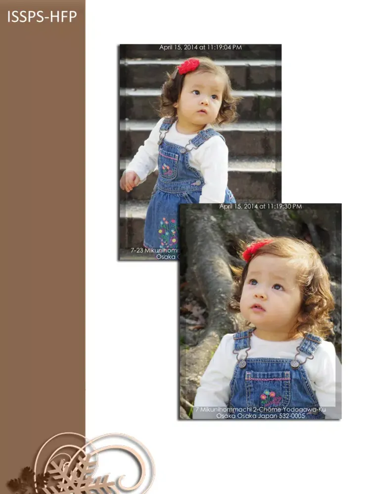Capturas de pantalla de Information Snap Shot Photo Stamp ISSPS-HFP Selfie Technique iPad 