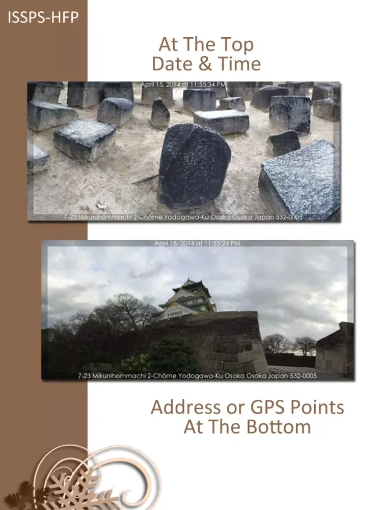 Capturas de pantalla de Information Snap Shot Photo Stamp ISSPS-HFP Selfie Technique iPad 