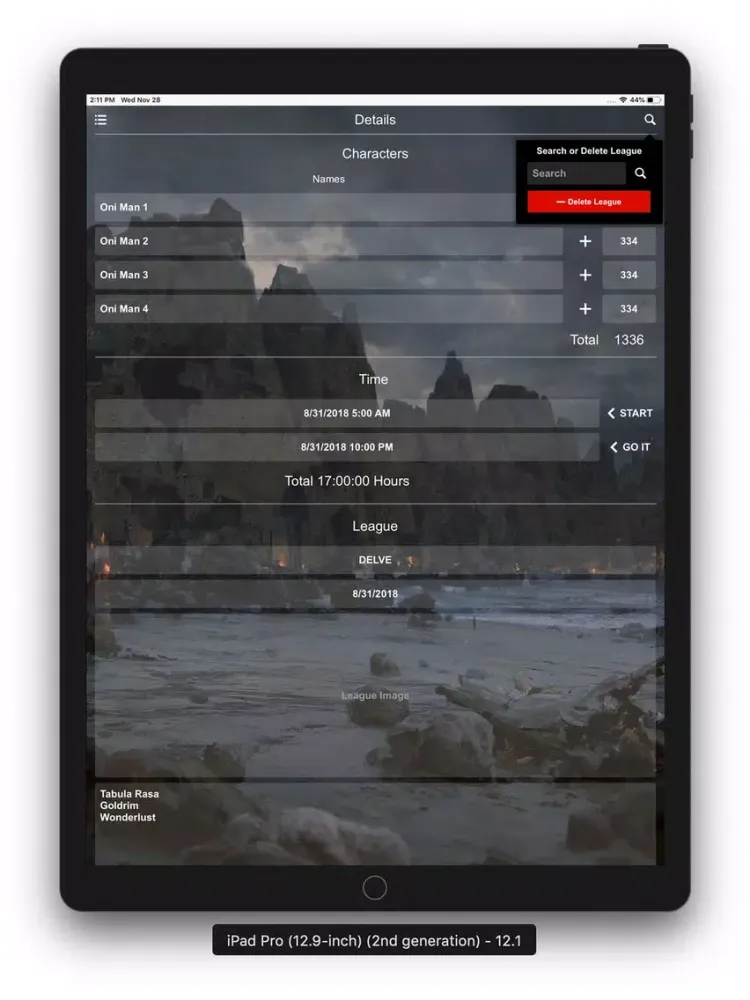 Capturas de pantalla de Oni-Goroshi Game Calculator iPad 