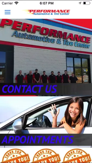 Capturas de pantalla de Performance Auto And Tire