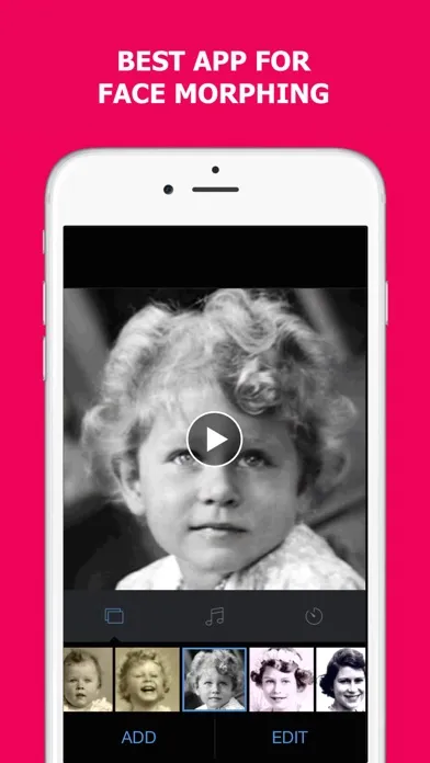 Captures d'écran de MORPH - Face Story & Flipagram
