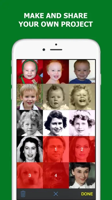 Captures d'écran de MORPH - Face Story & Flipagram