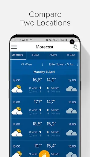 Weather & Radar - Morecast Screenshots